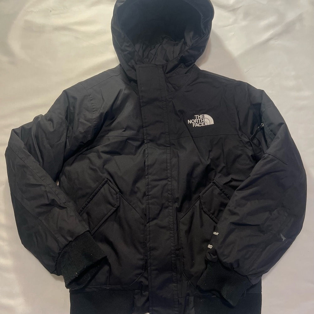 Boys The North Face Midnight Black Puffer Jacket